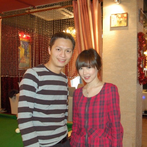 2009/12/16 樂瞳 Cilla Kung visited Van Gogh Kitchen